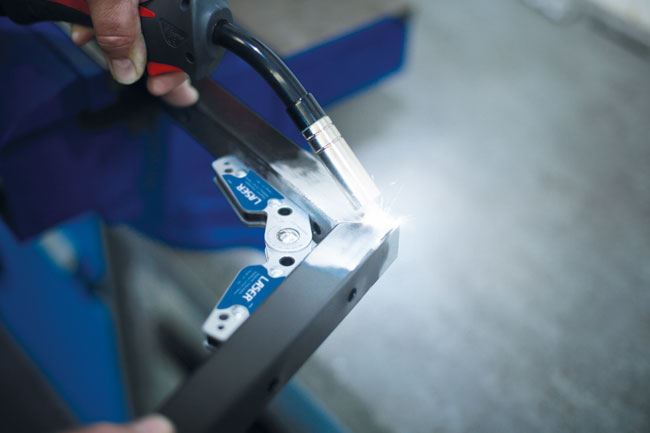 Laser Magnetic Adjustable Welding Corner Clamp - 8751 Laser - Dynamic Drive