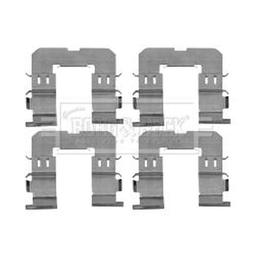 Borg & Beck Brake Pad Accessory Fitting Kit Rear BBK1591