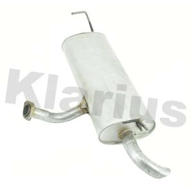 Klarius Box With Tail Pipe Rear fits Nissan Qashqai II 2013 on 1.5 1.6