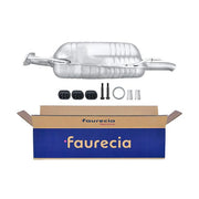 Hella End Silencer Rear fits Opel Astra G 1998-2005 1.4 1.6