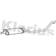Klarius Box With Centre Pipe Centre fits Opel Signum 2005-2008 1.8
