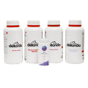 Dellonda Hot Tub/Spa Starter Kit - Chlorine pH Increaser Dry Acid Foam Down Dellonda - Dynamic Drive