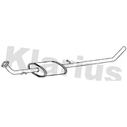 Klarius Box With Centre Pipe Centre fits Opel Mokka / Mokka X 2012-2019 1.6