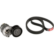 Gates V-Ribbed Belt Set fits Nissan Almera 2003-2006 1.5