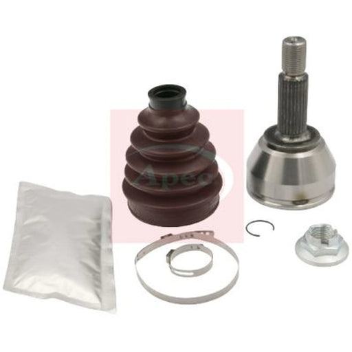 Apec CV Axle Shaft Assembly Wheel Side ACV1042