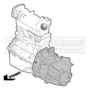First Line Engine Mount Mounting fits Opel Movano B 2010-2021 2.3