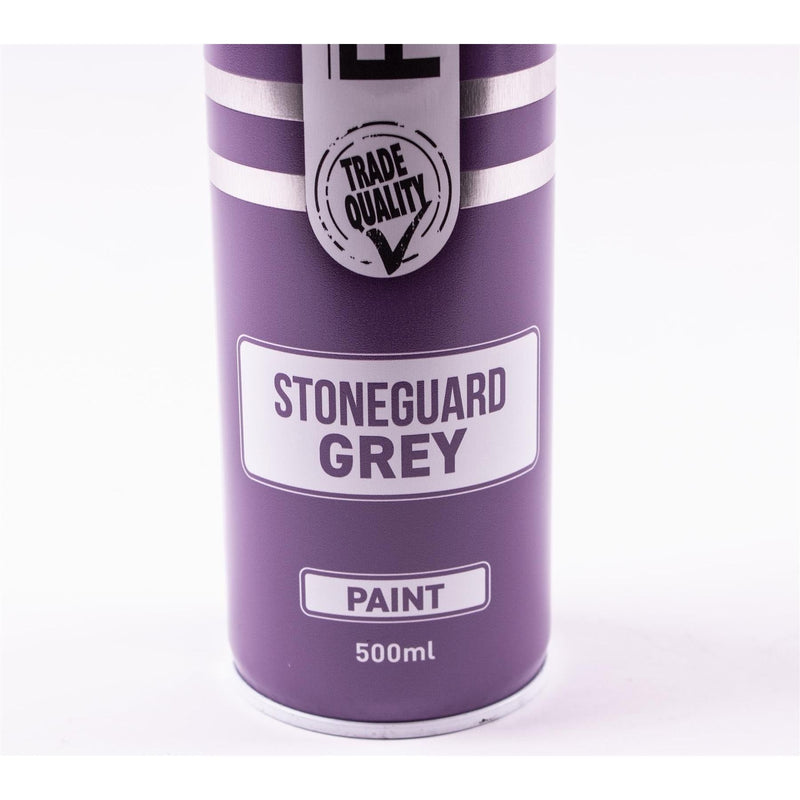 6 x PMA Professional Stone Guard Grey 500ml Spray Paint High Coverage PMA - Dynamic Drive