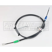 First Line Handbrake Cable Left Rear fits Ford Transit Custom V362 2015-2023 2.0