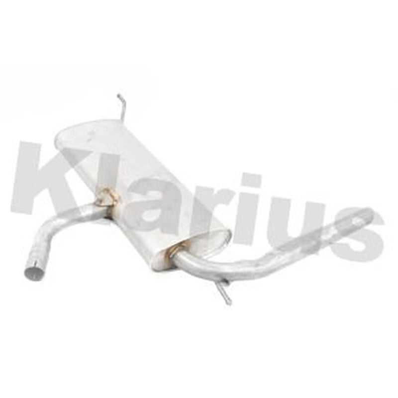 Klarius Box With Tail Pipe Rear fits Seat Altea Xl 2006-2015 1.2 1.6