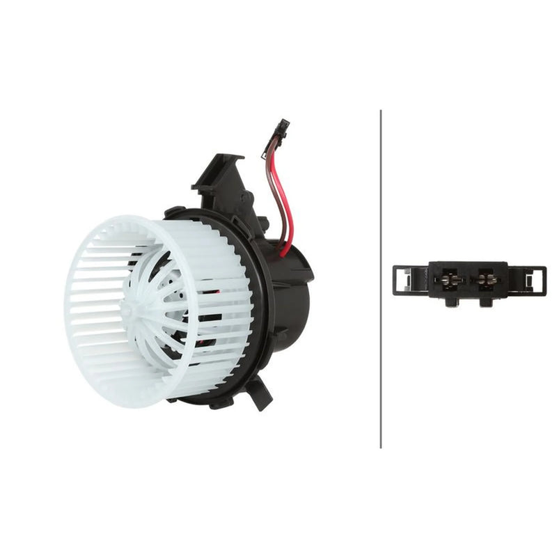 Hella Heater Blower Fan fits Audi A4 Allroad B8 2009-2016 2.0 3.0