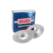 Borg & Beck Front & Rear Brake Discs & Pads fits VW Golf VI 2013-2016 2.0