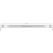 Juratek Brake Hydraulic Hose Line Rear Left fits Citroën Ax 1986-1998 1.3 1.4