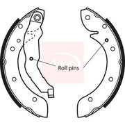 Apec Brake Shoe Set Axle Kit fits BMW 3 1990-1998