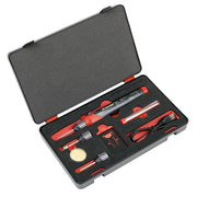 Sealey Lithium-ion Rechargeable Soldering Iron Kit 30W SDL11 Sealey - Dynamic Drive