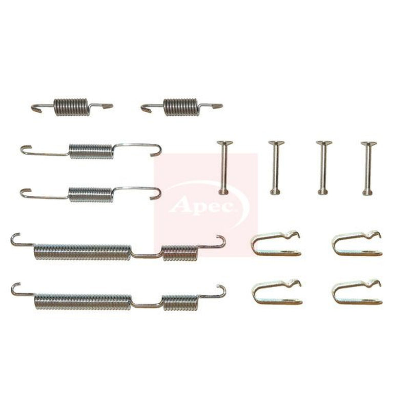 Apec Brake Shoe Accessory Kit Rear fits Hyundai Accent III 2005-2010 1.4 1.5 1.6