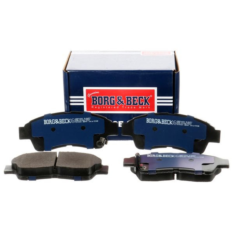 Borg & Beck Front Brake Vented Discs & Pads fits Toyota Corona 1991-1996 1.8