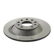 Juratek Rear Brake Solid Discs & Pads fits Audi A6 C6 2004-2011