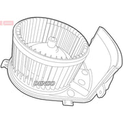 Denso Heater Blower Fan DEA23005