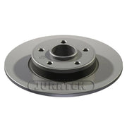 Juratek Rear Brake Solid Discs & Pads fits Renault Grand Scénic II 2005-2008 2.0