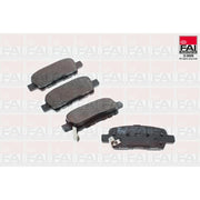 FAI Front & Rear Pads fits Suzuki Grand Vitara II 2005-2015 1.9 2.4