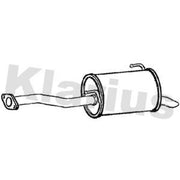 Klarius Box With Centre Pipe Rear fits Nissan Note 2012-2016 1.2