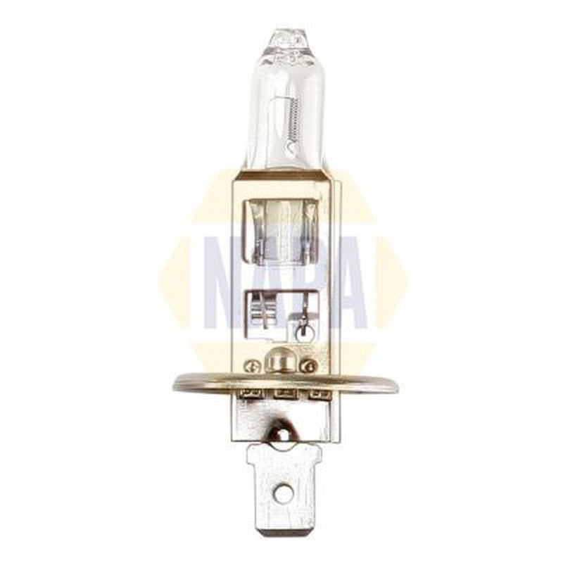 NAPA Headlight Bulb H1 P14.5s 12V 55W fits Abarth 500 / 595 / 695 2008 on 1.4