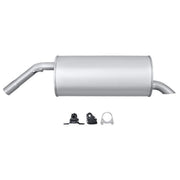 Hella End Silencer Rear fits Citroën C3 Picasso 2009-2015 1.6