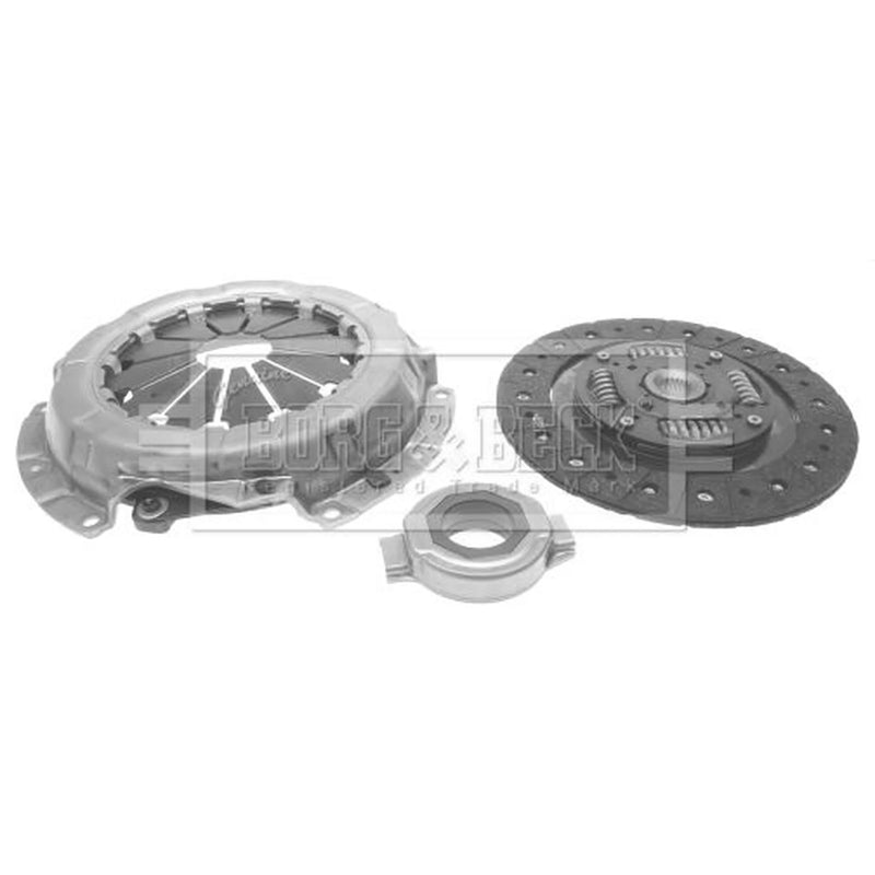 Borg & Beck Clutch Kit Set 3pc 215mm HK7907
