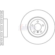 Fahren 2 x Vented Rear Brake Discs FBD6998-x2