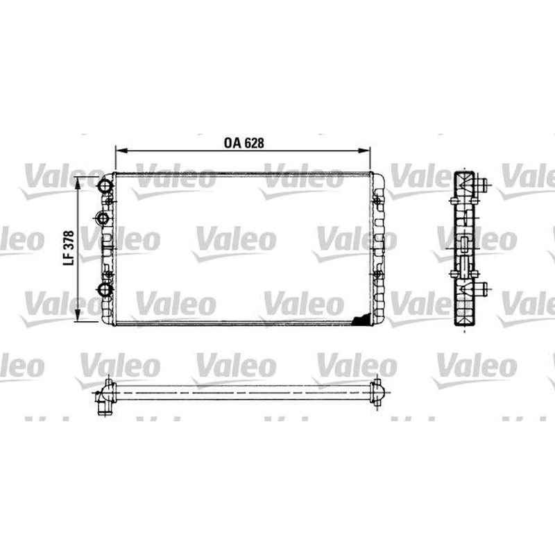 Valeo Engine Radiator 730955