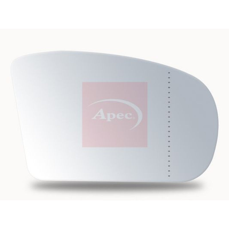 Apec Exterior Wing Mirror Glass Right fits Mercedes-Benz C-Class 2000-2008