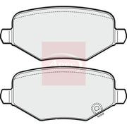 Apec Rear Brake Pad Set PAD2016
