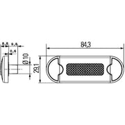 Hella Entrance Lamp White Md 2XT 980 855-111 800000425 2XT 980 855-111