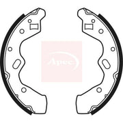 Apec Brake Shoe Set Axle Kit fits Mazda Demio 1998-2003 1.3 1.5