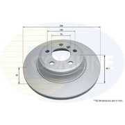 Comline Front & Rear Brake Discs & Pads fits BMW 3 2012-2019