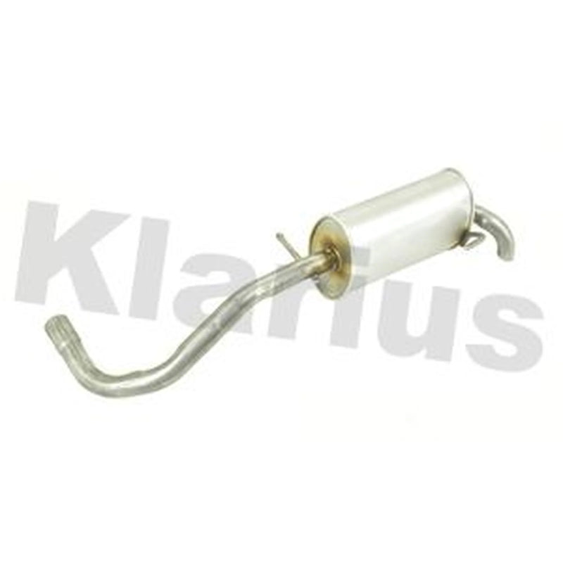 Klarius Box With Tail Pipe Rear fits VW Lupo I 1998-2005 1.4