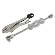 Sealey Slide Hammer Locking Pliers 1kg VS410 Sealey - Dynamic Drive