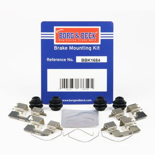 Borg & Beck Brake Pad Accessory Fitting Kit Rear BBK1684