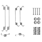 Mintex Brake Shoe Accessory Kit Rear fits Fiat Sedici 2006-2014 1.6 1.9