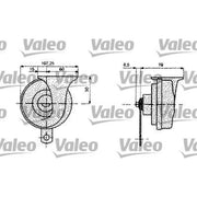 Valeo Car Horn Signal Unit 479158