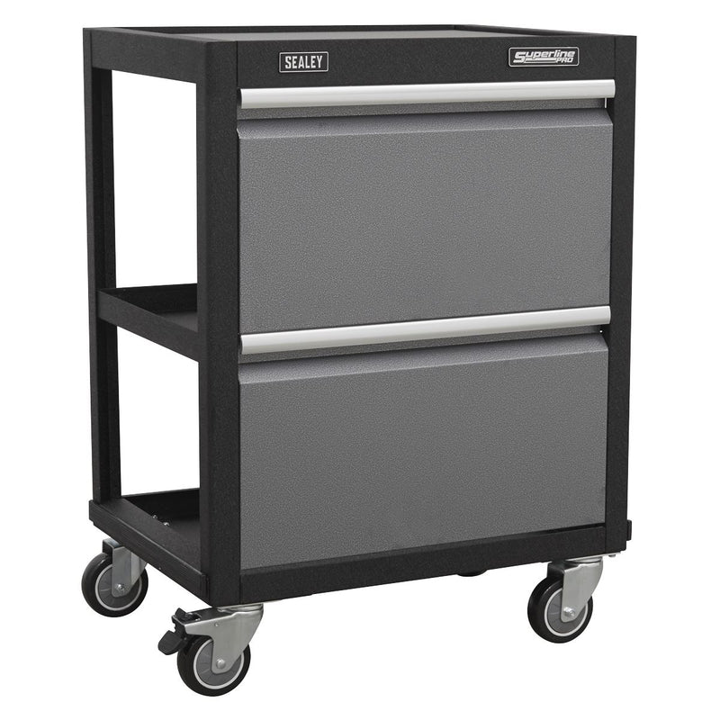 Superline Pro Superline PRO Storage System with Stainless Steel Worktop 4.9m Superline Pro - Dynamic Drive