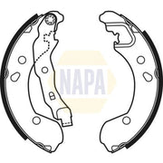NAPA Brake Shoe Set Axle Kit NBS1049