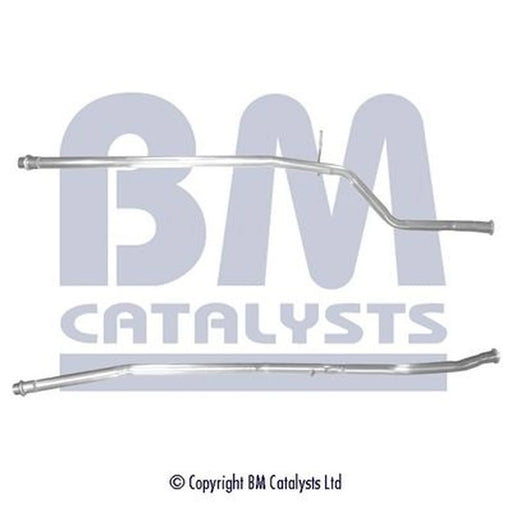 BM Catalysts Exhaust Pipe OD fits Peugeot 206 1998-2012 1.1 1.4