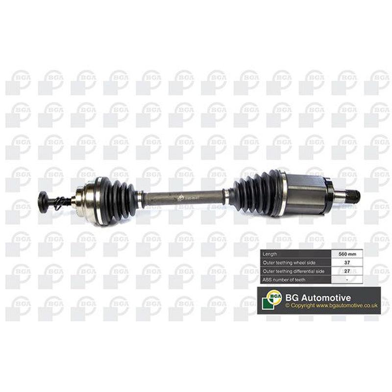 BGA CV Drive Shaft Driveshaft Front Left fits BMW 5 Gran Turismo 2010-2017
