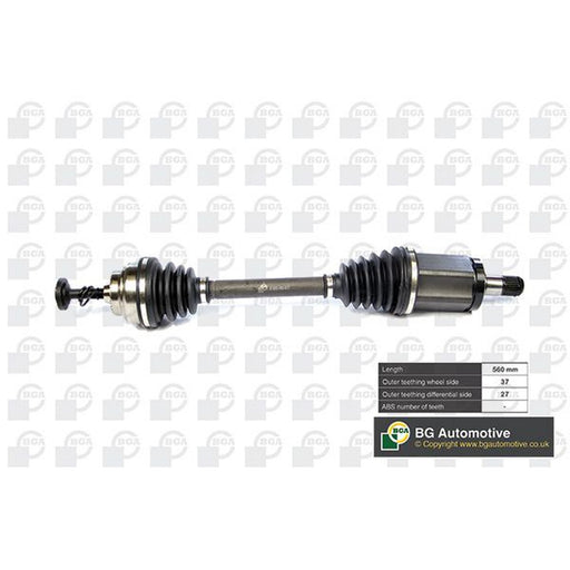 BGA CV Drive Shaft Driveshaft Front Left fits BMW 5 Gran Turismo 2010-2017