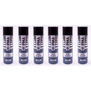 6x Autotek Professional Gloss Black 500ml Spray Paint High Coverage Autotek - Dynamic Drive