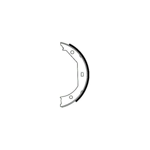 Mintex Parking Brake Shoe Set fits Alpina B10 1996-2002 4.6