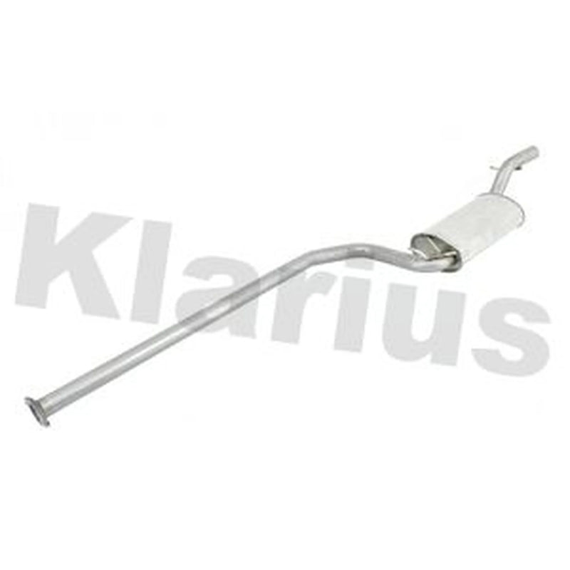 Klarius Box With Centre Pipe Centre fits Volvo C30 2006-2012 1.6