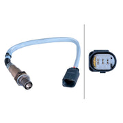 Hella O2 Lambda Oxygen Sensor before catalytic conver 6PA 358 243-451