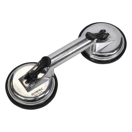 Faithfull Double Pad Aluminium Pro Suction Lifter Faithfull - NN4 Online